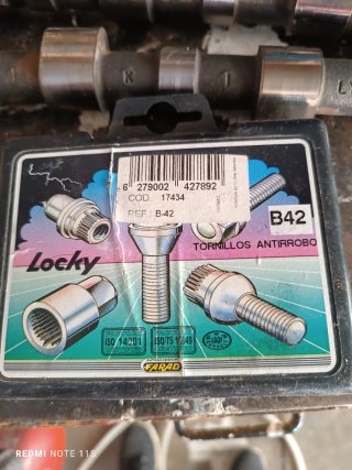 Tornillos Antirrobo Skoda Seat VW Audi