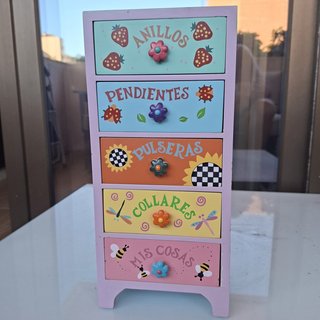 Joyero infantil de madera