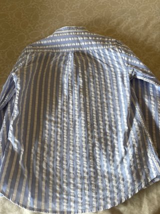 Camisa Neck & Neck rayas azul y blanco T6