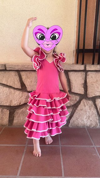 Traje Flamenca Niña 4-5 años