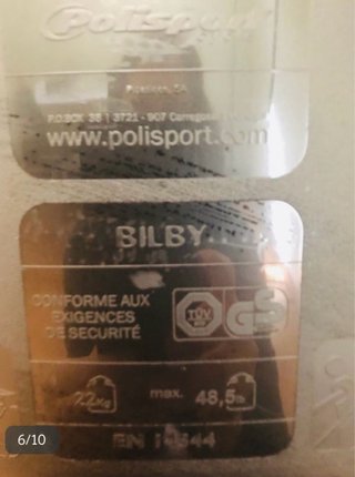 Silla Portabebé Bicicleta Pollysport Bilby