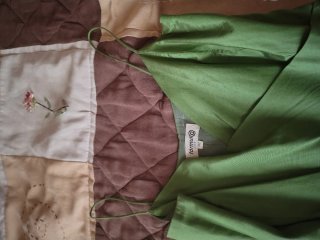 Vestido verde Fórmula Joven Talla 38