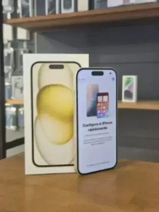 IPHONE 15 128GB AMARILLO BAT. 100%