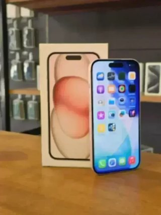 IPHONE 15 128GB ROSA BATE. 100%