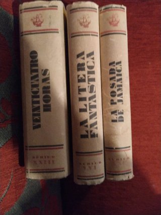 3 Libros ediciones La nave. Años 40