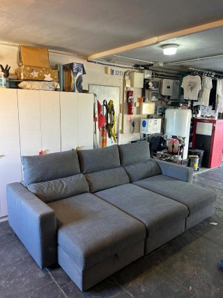 SOFA CAMA IKEA ESKILSTUNA GRIS