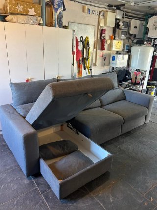 SOFA CAMA IKEA ESKILSTUNA GRIS