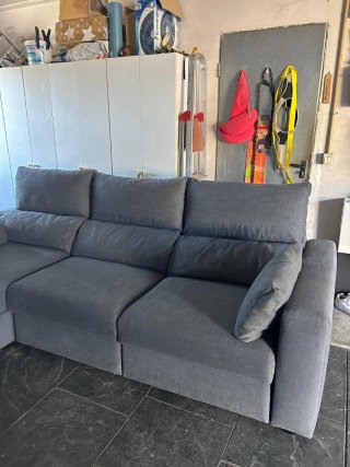 SOFA CAMA IKEA ESKILSTUNA GRIS