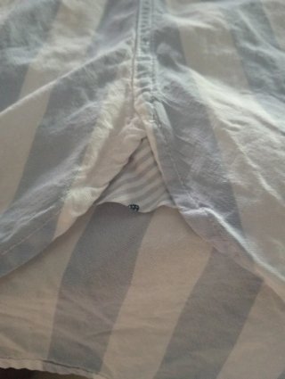 Camisa Rayas Azul y Blanca Tommy Hilfiger Mujer