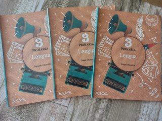 Pack de libros de 3° de primaria. Editorial Anaya.