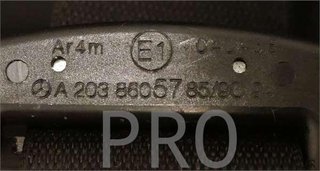 Asientos Traseros Mercedes-Benz Clase C (BM 203) Berlina (02.2000->)