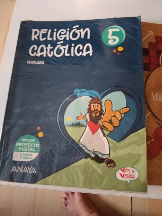 Lote le libros de texto 5 primaria, Anaya .