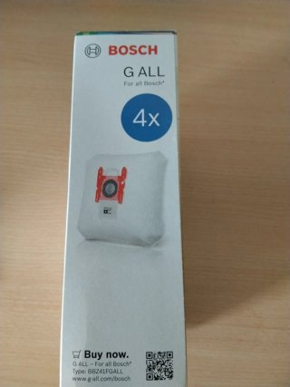 Bolsas aspiradora Bosch G ALL (4uds) + 2 regalo