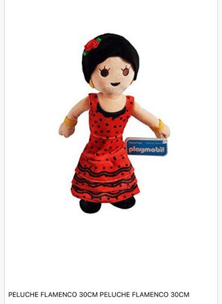Peluche Flamenco 30cm Playmobil