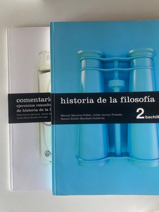 Historia de la filosofía : 2o Bachillerato