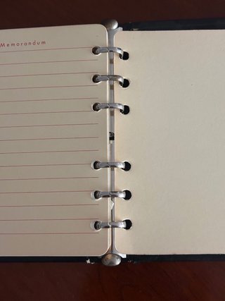 Agenda piel repujada Vintage