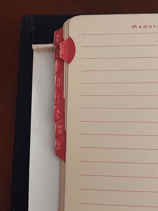 Agenda piel repujada Vintage