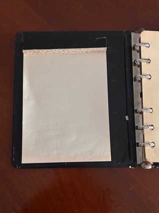 Agenda piel repujada Vintage