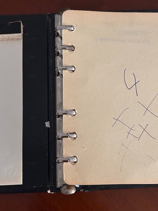 Agenda piel repujada Vintage