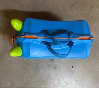 Maleta infantil Trunki azul y verde
