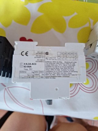 Guardamotores Siemens y ABB