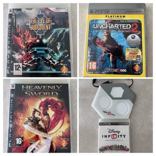 Lote Juegos PS3: Uncharted 2, Heavenly Sword, etc.