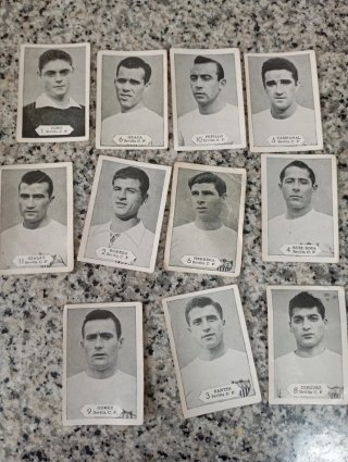 Álbum Liga Fútbol de los años 50 ...Cromos.Origina