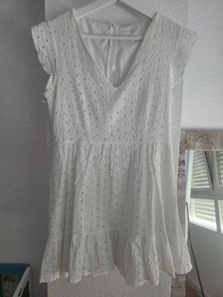 Vestido Verano Blanco Ibicenco