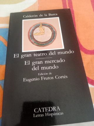 El gran teatro del mundo  Calderón de la barca