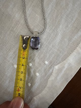 Collar y Pulsera Swarovski Morado/Plata