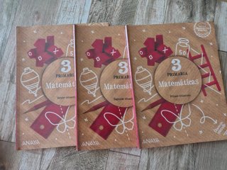 3 Libros de Matemáticas 3° primaria