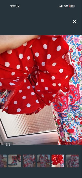 Traje de flamenca gitana multicolor