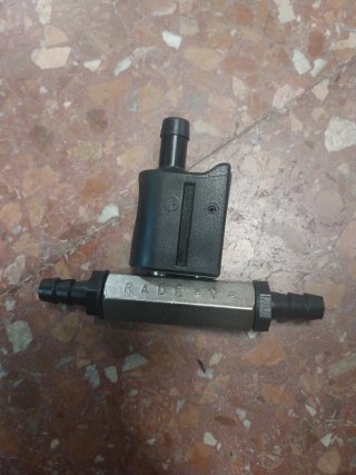 Conexión Rápida Gasolina Doble Lancha