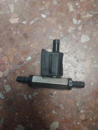 Conexión Rápida Gasolina Doble Lancha