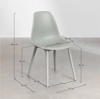 Conjunto mesa y 2 sillas jardín