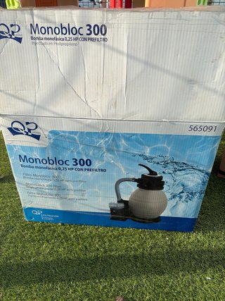 Depuradora Monobloc 300 Beige/Negra