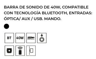Barra de Sonido NGS SUBWAY Bluetooth 40W