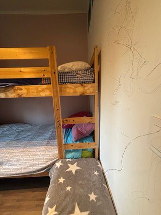 Litera Ikea madera niños