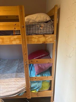 Litera Ikea madera niños