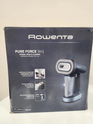 Rowenta Pure Force 3in1 • Plancha vertical vapor