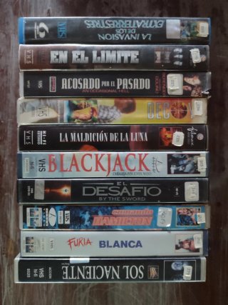 10 VHS Acción Videoclub 3