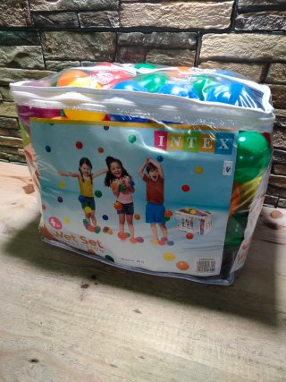 Intex Pack 100 Bolas Infantiles GRANDES de 8 cm