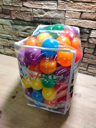 Intex Pack 100 Bolas Infantiles GRANDES de 8 cm
