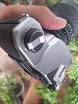 Pentax MX más objetivo