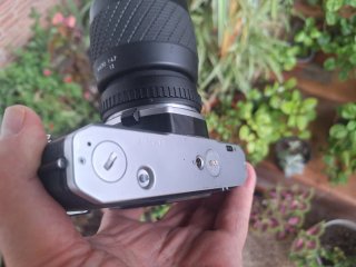 Pentax MX más objetivo