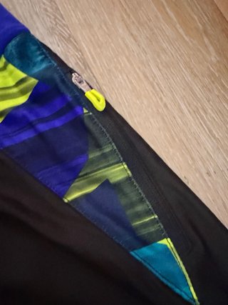 Leggings deportivos Domyos multicolor y rosa