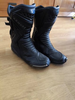 Botas de Moto Armure Negras