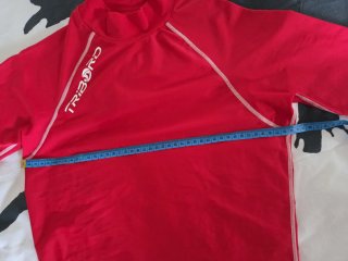 Camiseta de baño Tribord roja