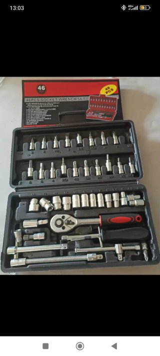 Caja Herramientas 46 Piezas