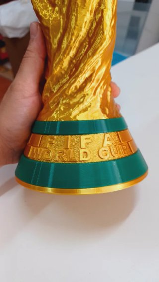Trofeo Copa del Mundo Impresión 3D